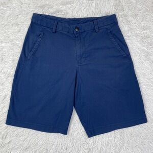 Lululemon Shorts Mens 34 Blue Commission Qwick Oxford Stretch Moisture Wicking